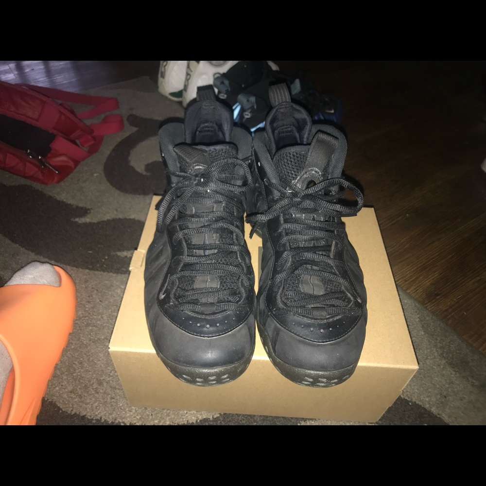 Air Foamposite One PRM TRIPLE BLACK